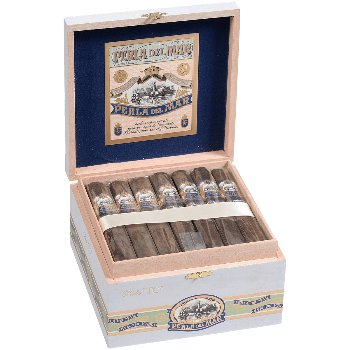 PERLA DEL MAR PERLA DOUBLE TORO MADURO 25 CT. BOX 6.00X60