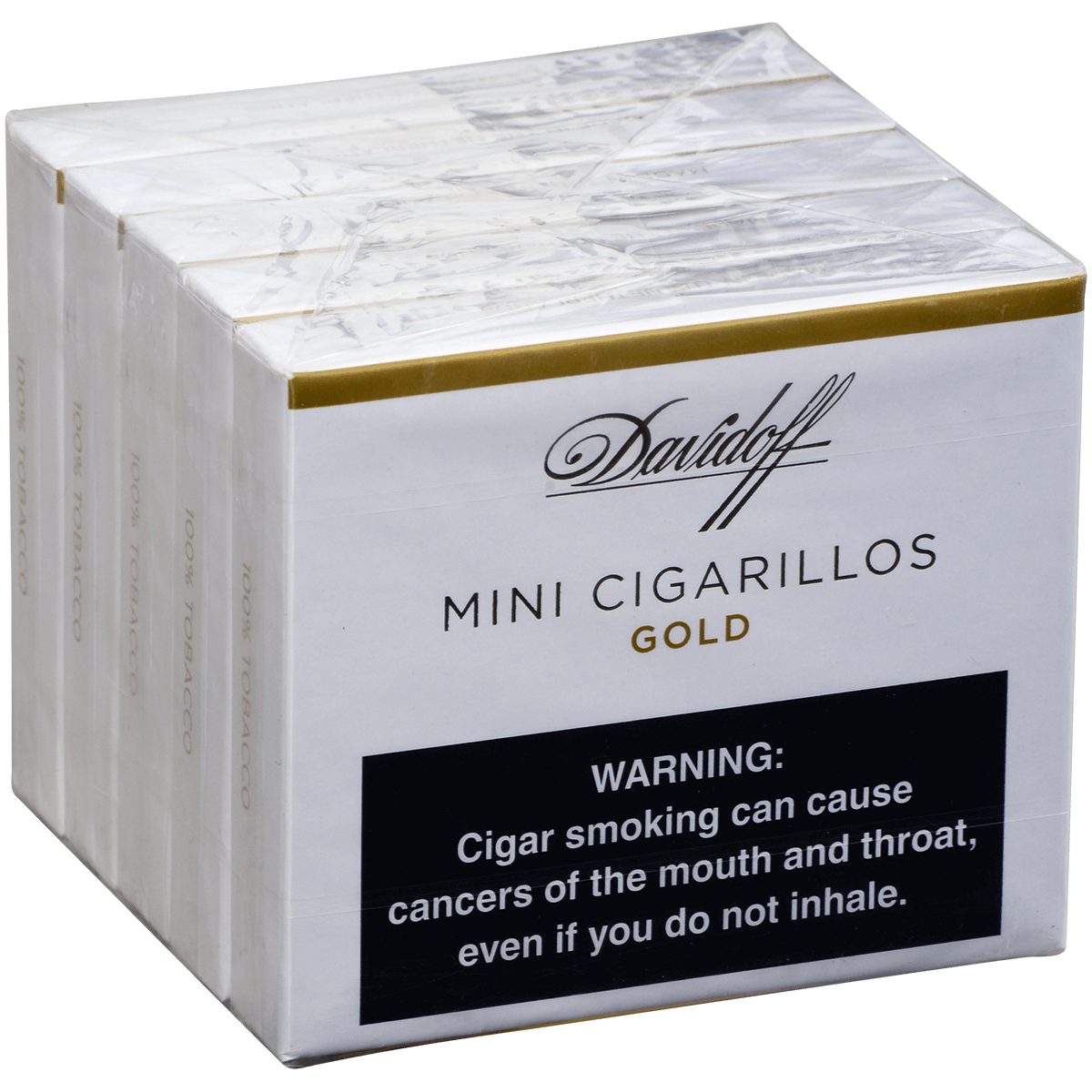 DAVIDOFF MINI CIGARILLO GOLD 5/20 CT. BOX 3.50X20