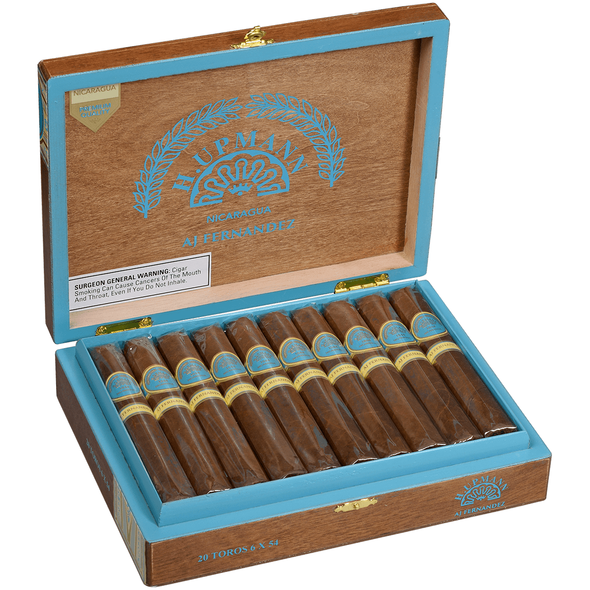 H. UPMANN MADE BY AJ FERNANDEZ TORO 20 CT. BOX 6.00X54