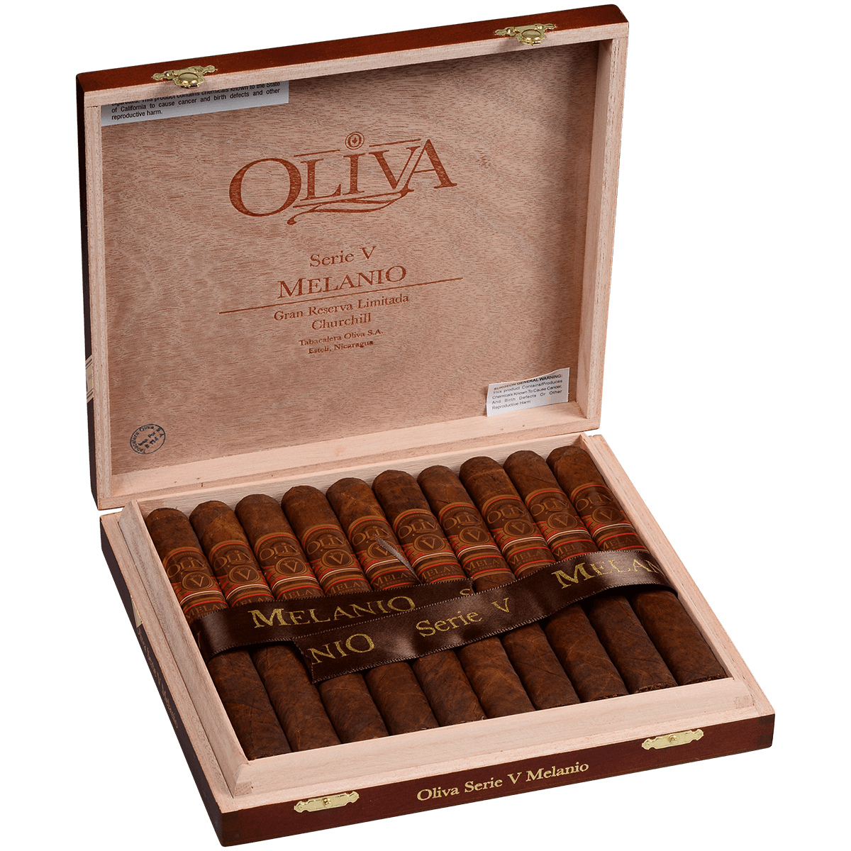 OLIVA SERIE V MELANIO CHURCHILL 10 CT. BOX 7.00X50