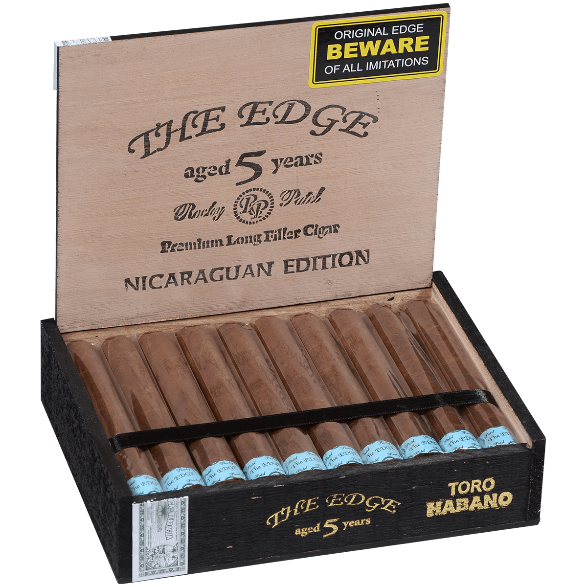 ROCKY PATEL THE EDGE HABANO TORO 20 CT. BOX 6.00X52