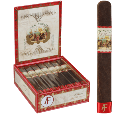 NEW WORLD OSCURO BY AJ FERNANDEZ GOBERNADOR (TORO) 21 CT. BOX 6.50X55