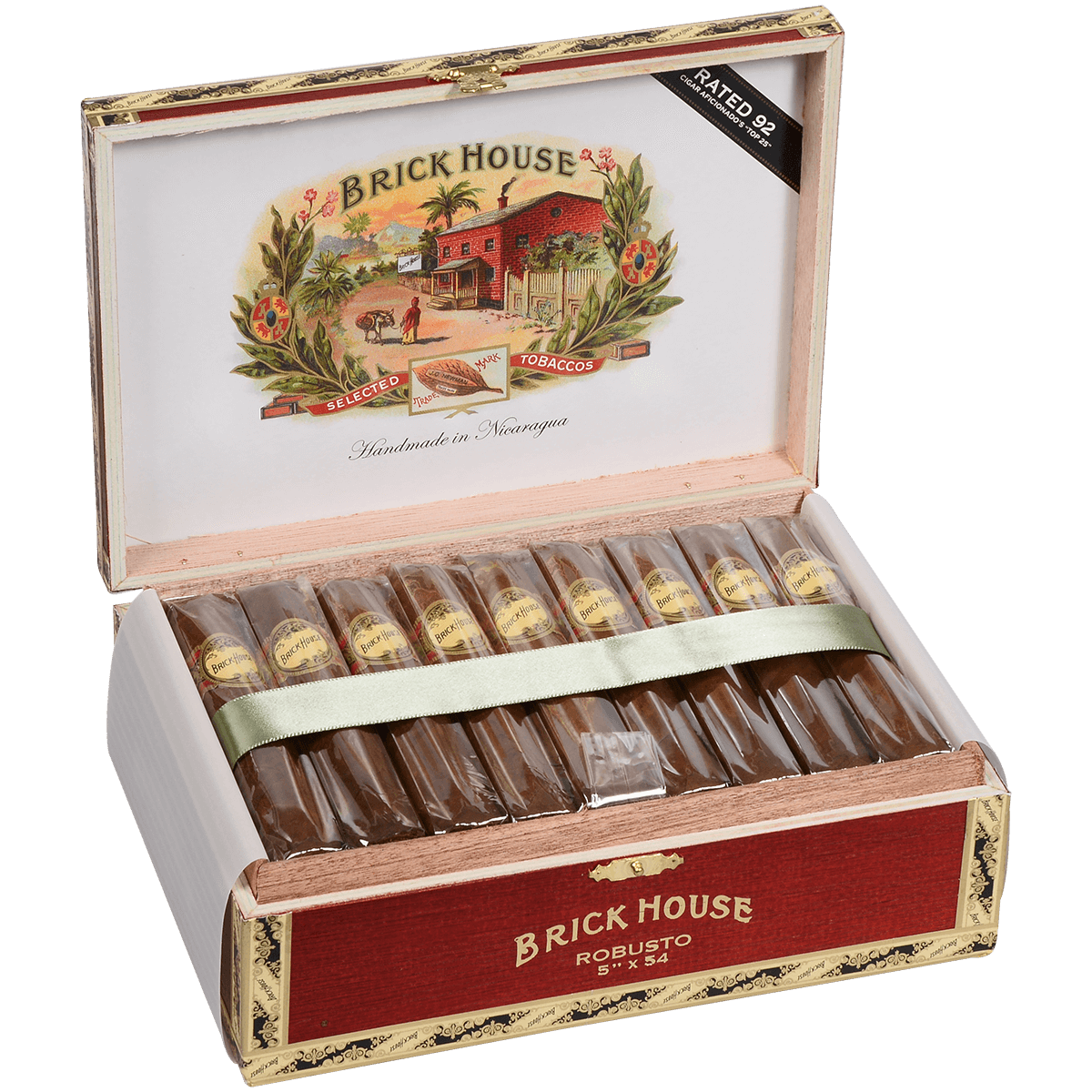 BRICK HOUSE ROBUSTO 25 CT. BOX 5.00X54