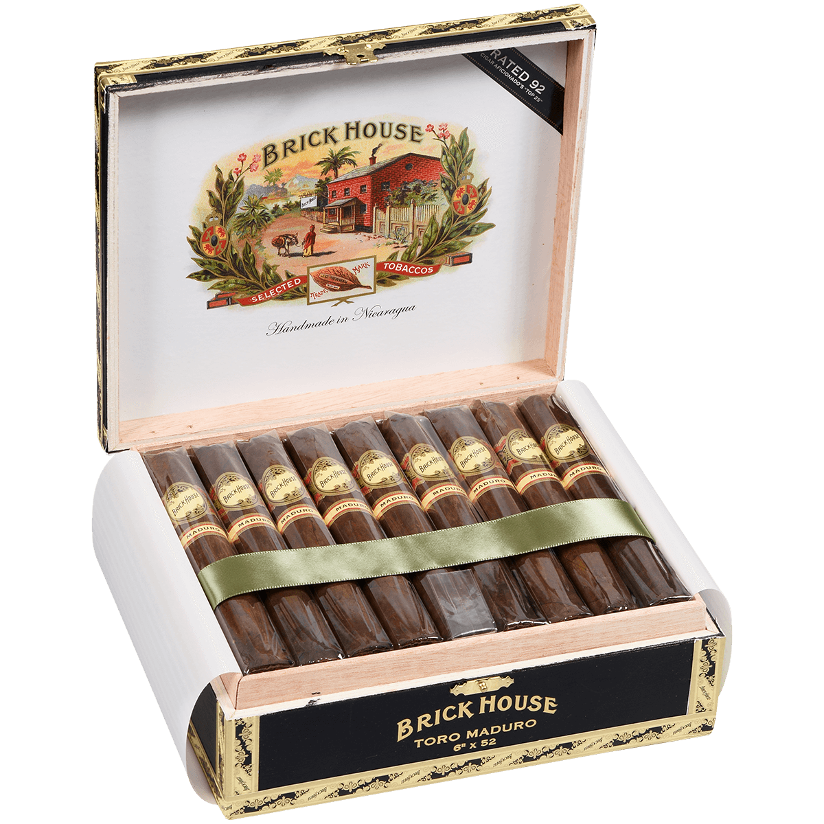 BRICK HOUSE MADURO TORO 25 CT. BOX 6.00X52