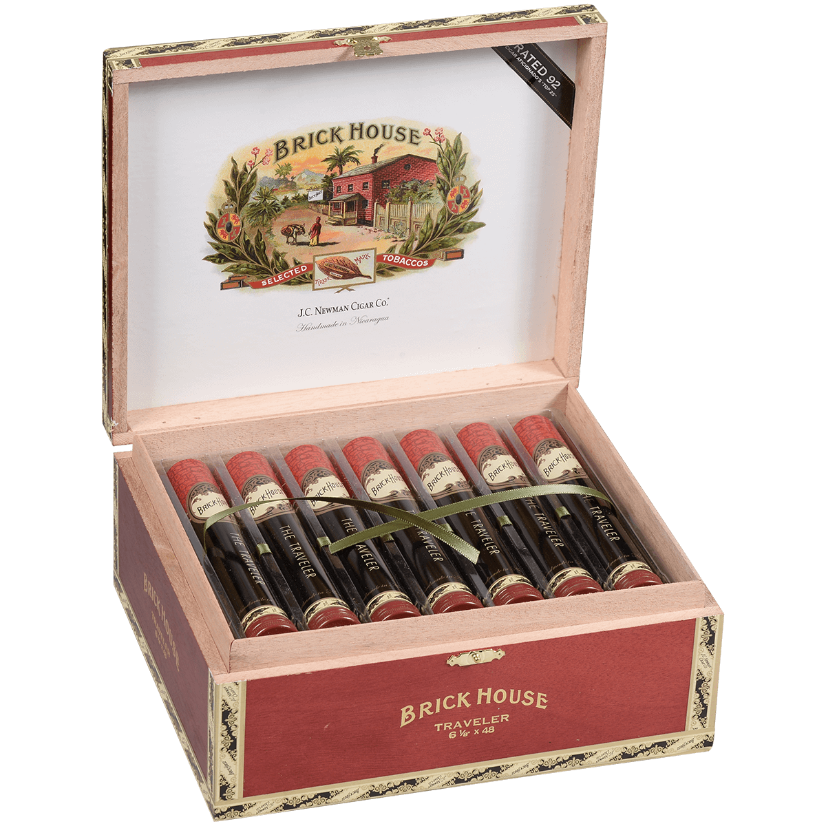 BRICK HOUSE TRAVELER ALUMINUM TUBE 21 CT. BOX 6.25X48