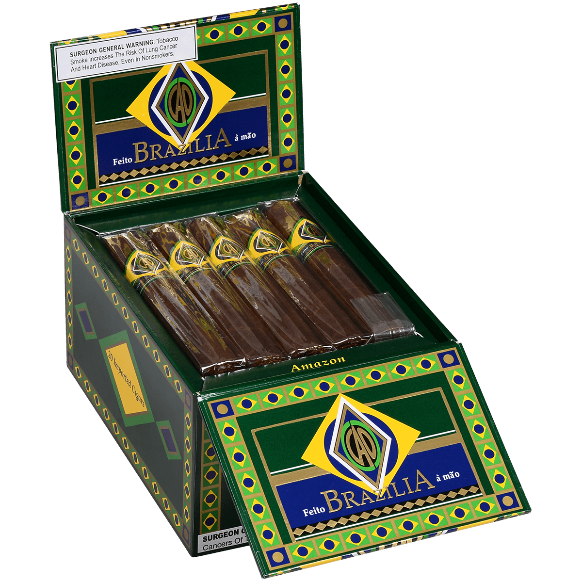CAO BRAZILIA AMAZON 20 CT. BOX  6.00X60