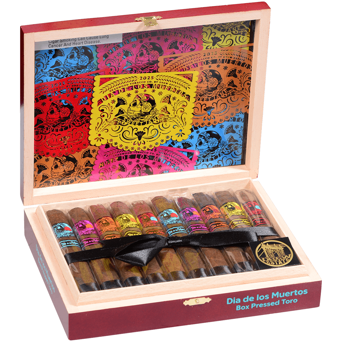 DEADWOOD LIMITED EDITION DIA DE LOS MUERTOS BOX PRESSED TORO 20 CT BOX