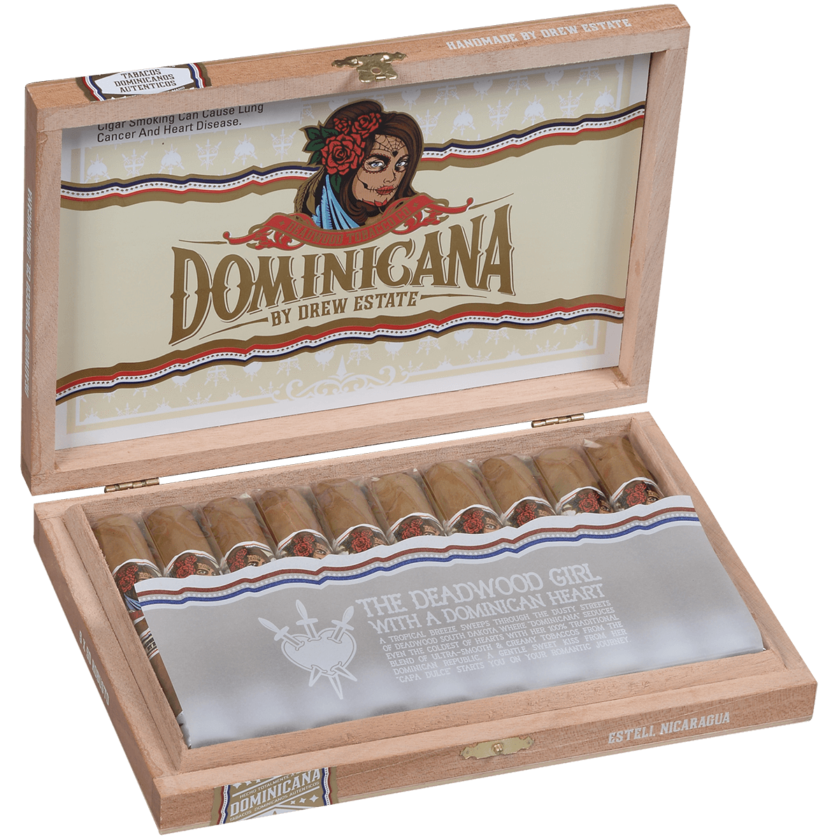 DEADWOOD DOMINICANA ROBUSTO 10 CT BOX 5X50