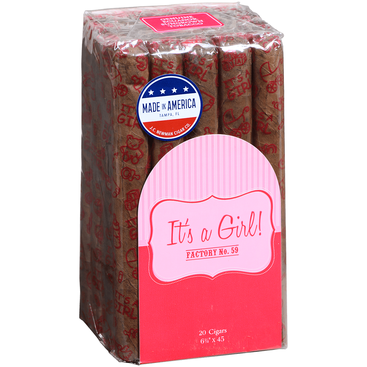 FACTORY THROWOUTS NO 59 "IT'S A GIRL" 20 CT. BUNDLE  6.25X45