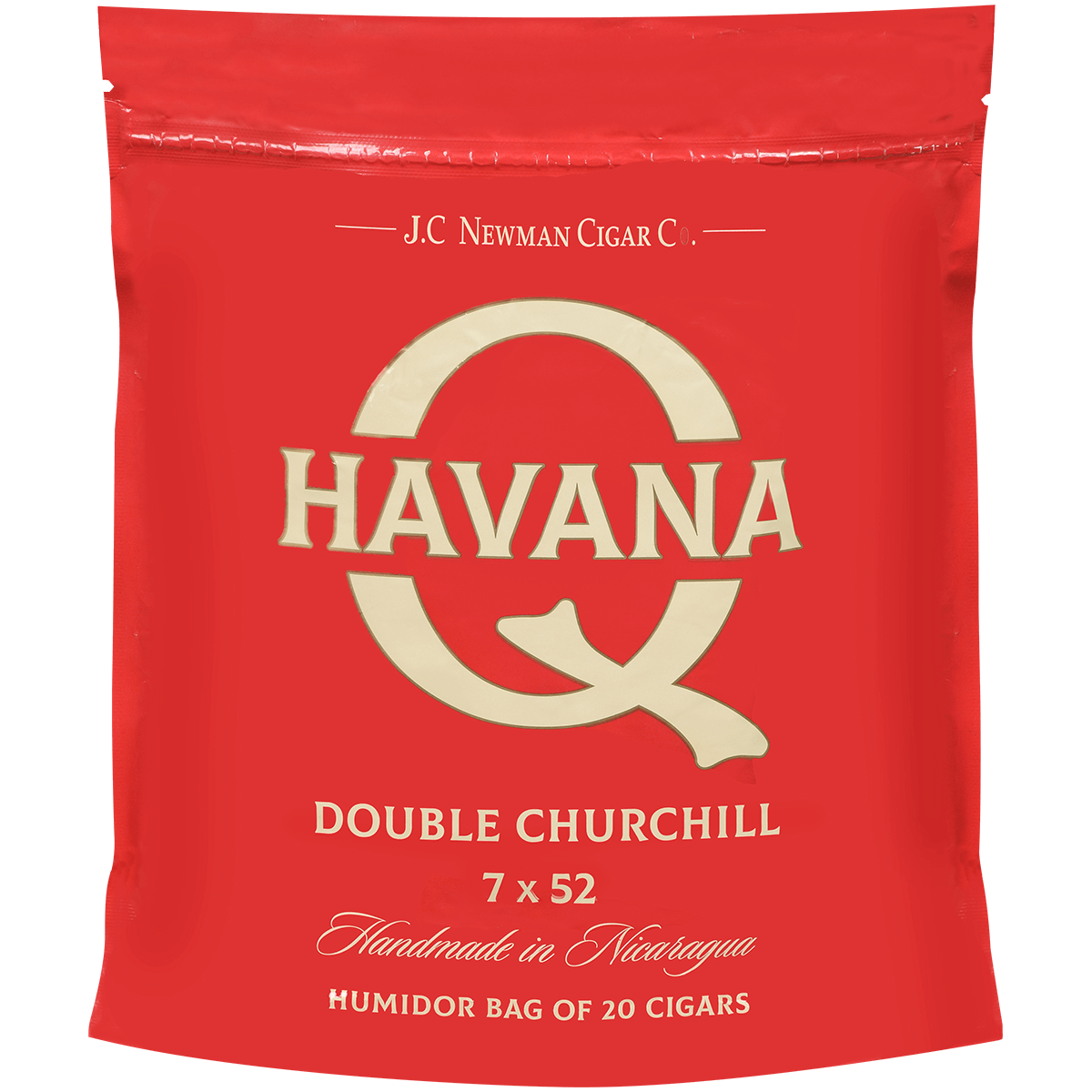 HAVANA Q DOUBLE CHURCHILL 20 CT. BAG 7.00X52