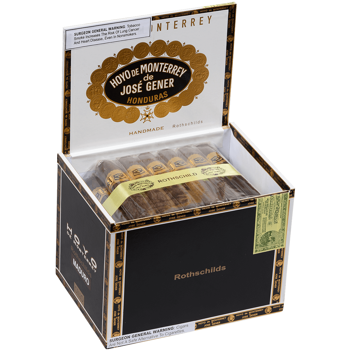 HOYO DE MONTERREY MADURO ROTHSCHILD 50 CT.BOX 4.50X50