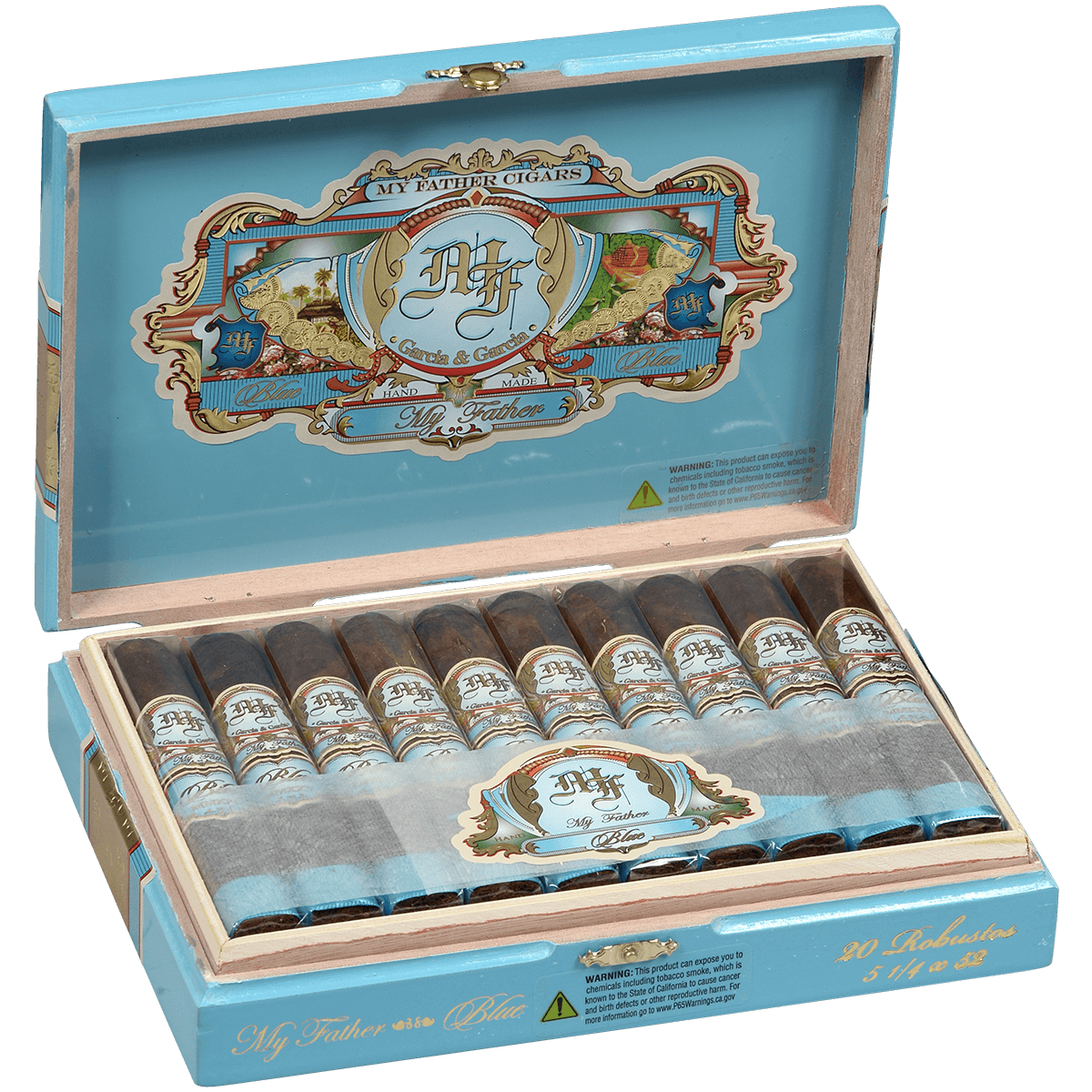 MY FATHER BLUE HONDURAS ROBUSTO 20 CT. BOX 5 1/4X52