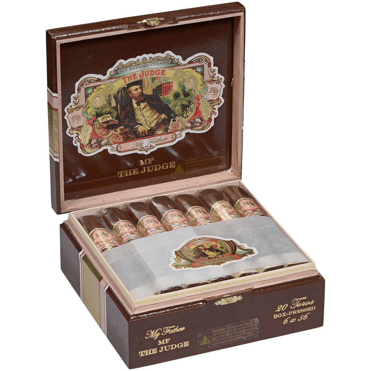 MY FATHER MF THE JUDGE TORO 20 CT. BOX 6.00X56