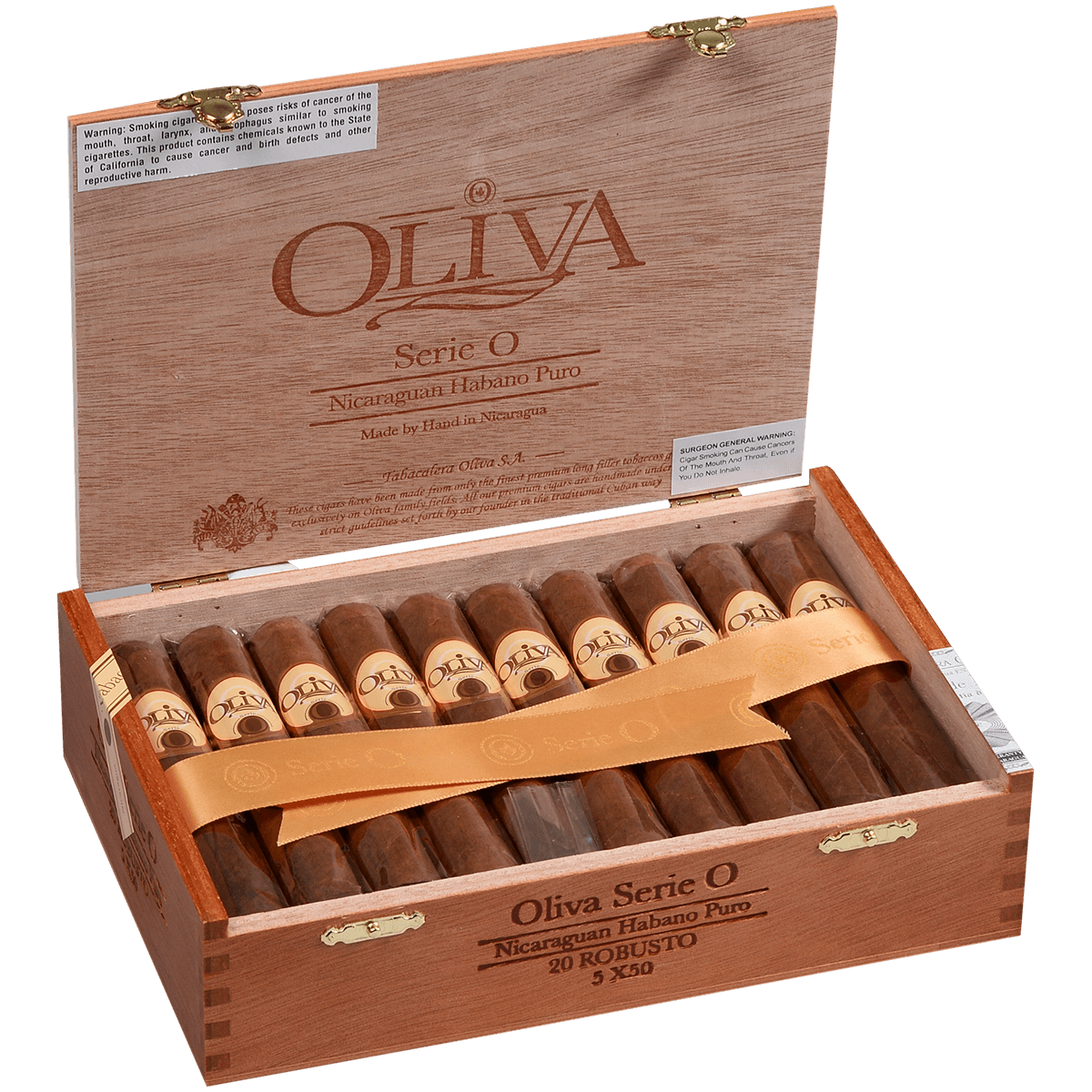 OLIVA SERIE O ROBUSTO 20 CT. BOX 5.00X50