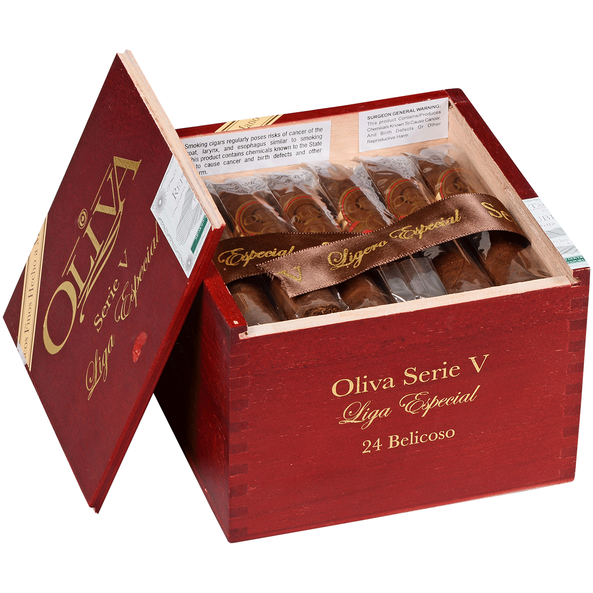 OLIVA SERIE V BELICOSO 24 CT. BOX 5.00X54