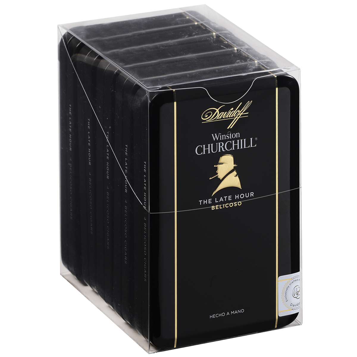DAVIDOFF WINSTON CHURCHILL THE LATE HOUR BELICOSO 20CT 5/4 TIN 4.50X46