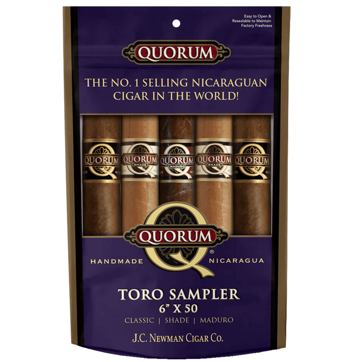QUORUM TORO 5 CT. SAMPLER BAG 6.00X50