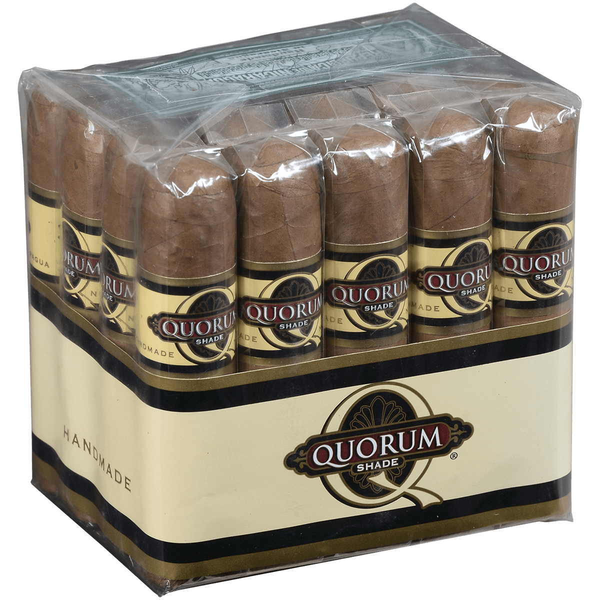QUORUM SHADE SHORT ROBUSTO 20 CT. BUNDLE 3.50X50