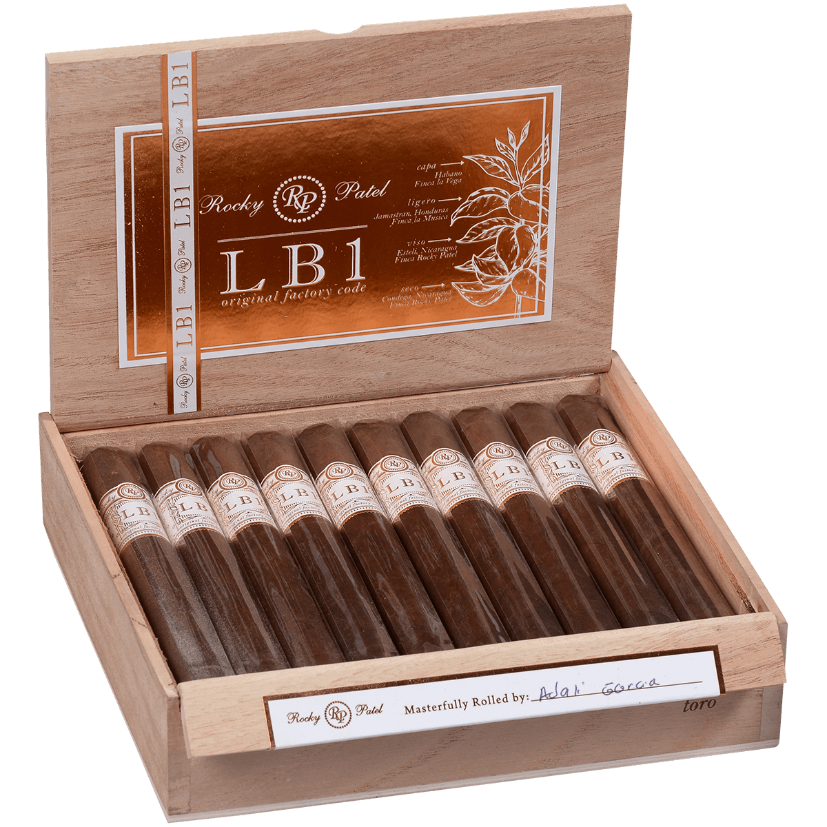 ROCKY PATEL LB1 TORO 20 CT. BOX 6.50X52