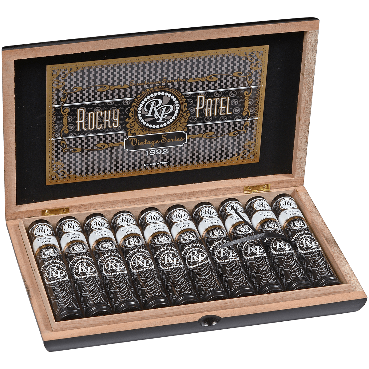 ROCKY PATEL VINTAGE 1992 TORO TUBOS 10 CT. BOX 6.50X52