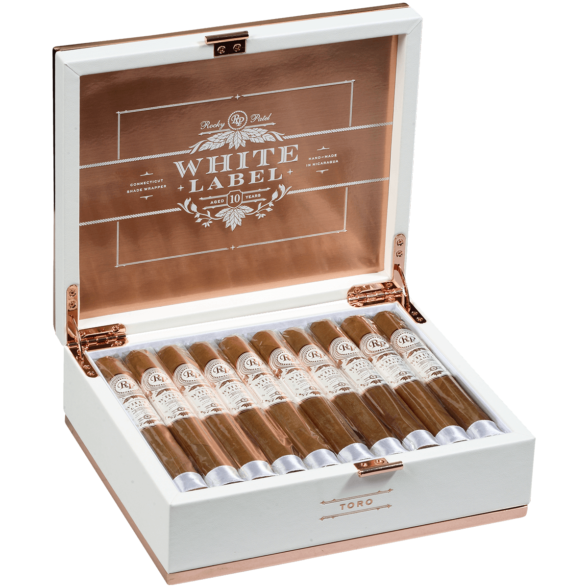 ROCKY PATEL WHITE LABEL TORO 20 CT. BOX 6.50X52