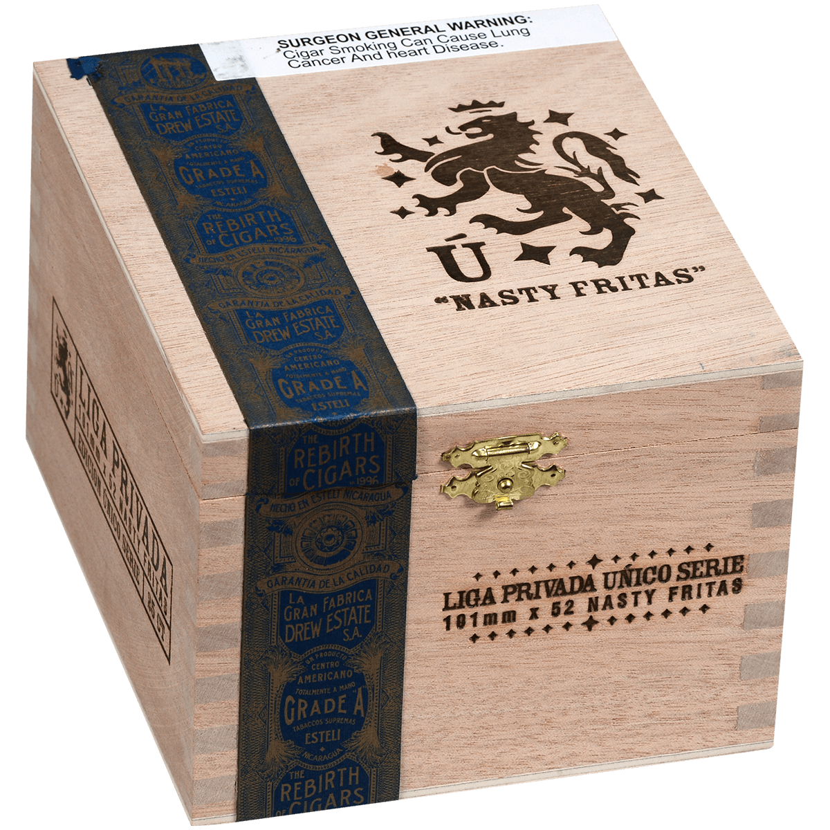 LIGA PRIVADA UNICO NASTY FRITAS 25 CT. 4 X 52  BX