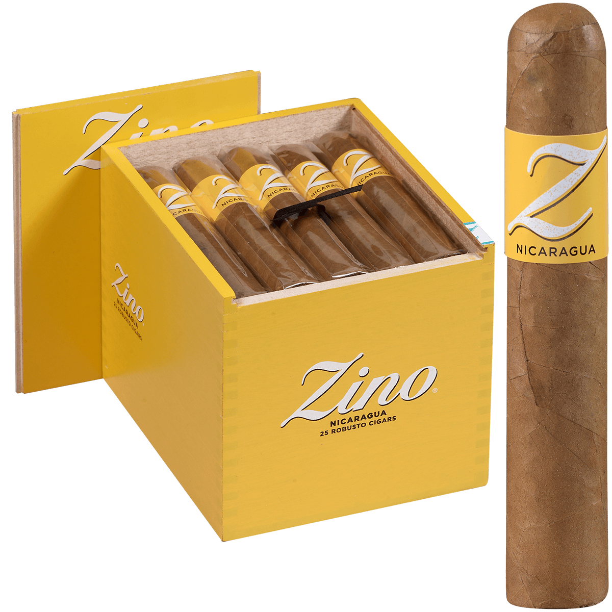 ZINO NICARAGUA ROBUSTO 25 CT.BOX  5 X 54