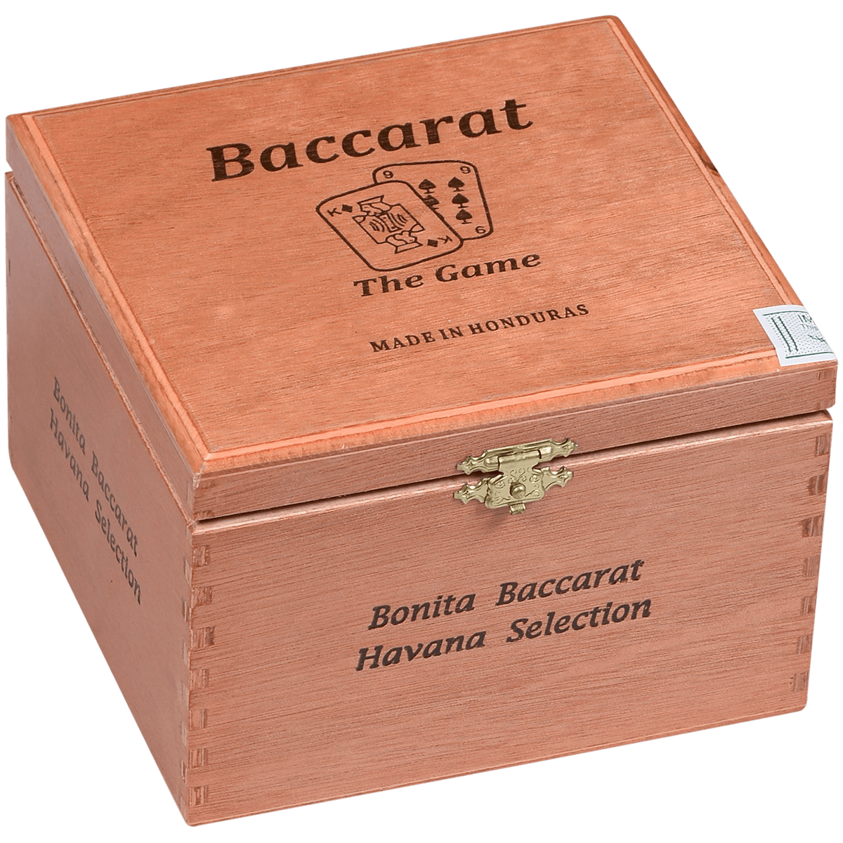 BACCARAT "THE GAME" BONITAS NATURAL 60 CT. BOX 4.50X30