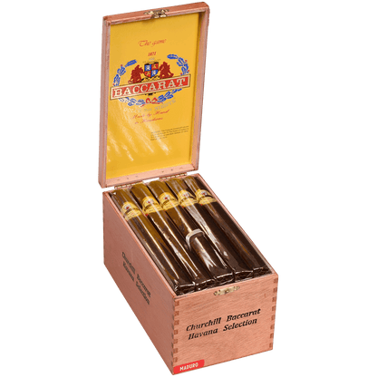 BACCARAT "THE GAME" TORO NATURAL 25 CT. BOX 6.00X50