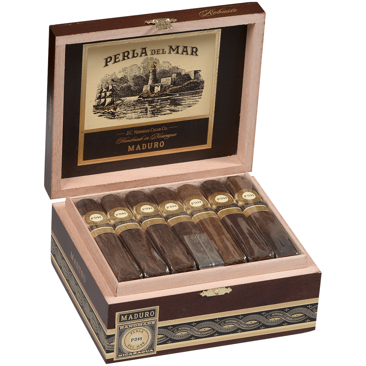 PERLA DEL MAR PERLA ROBUSTO MADURO 25 CT. BOX 4.75X52