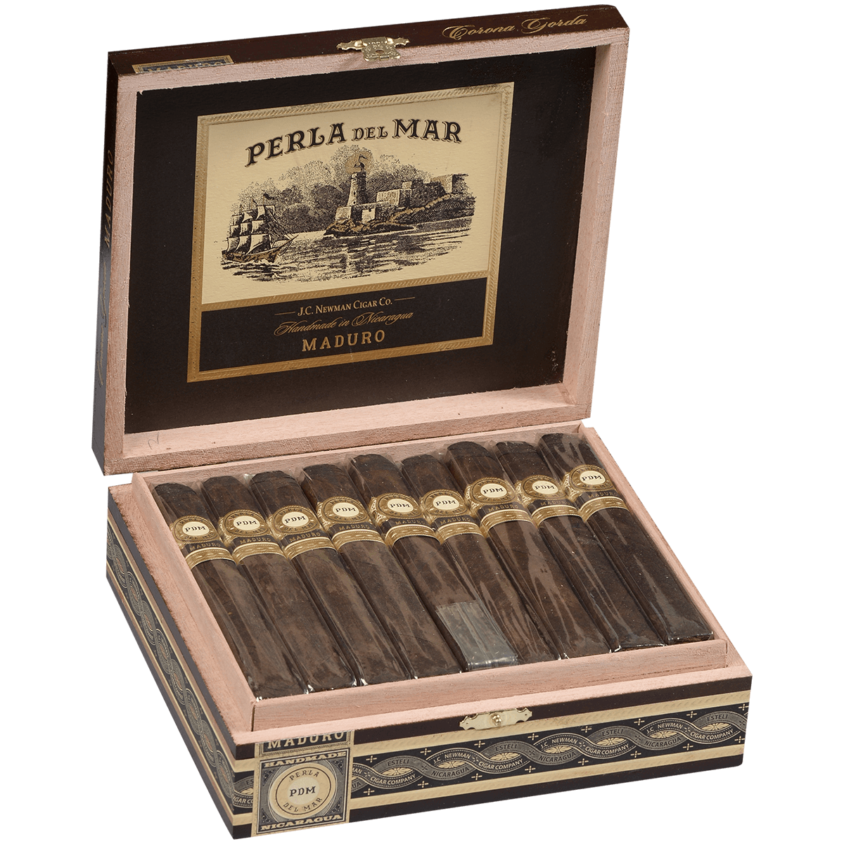PERLA DEL MAR PERLA CORONA GORDA MADURO 25 CT. BOX 5.50X46
