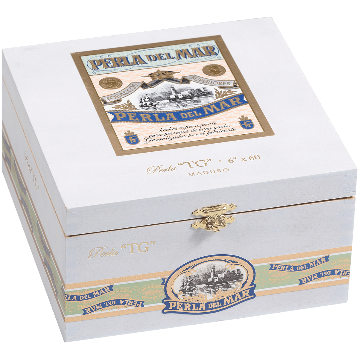 PERLA DEL MAR PERLA DOUBLE TORO MADURO 25 CT. BOX 6.00X60