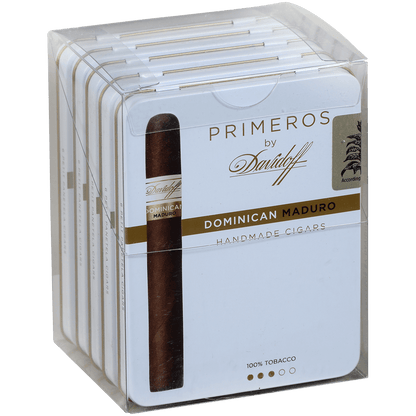 DAVIDOFF PRIMEROS DOMINICAN MADURO 5/6 CT. TINS 4.125X34