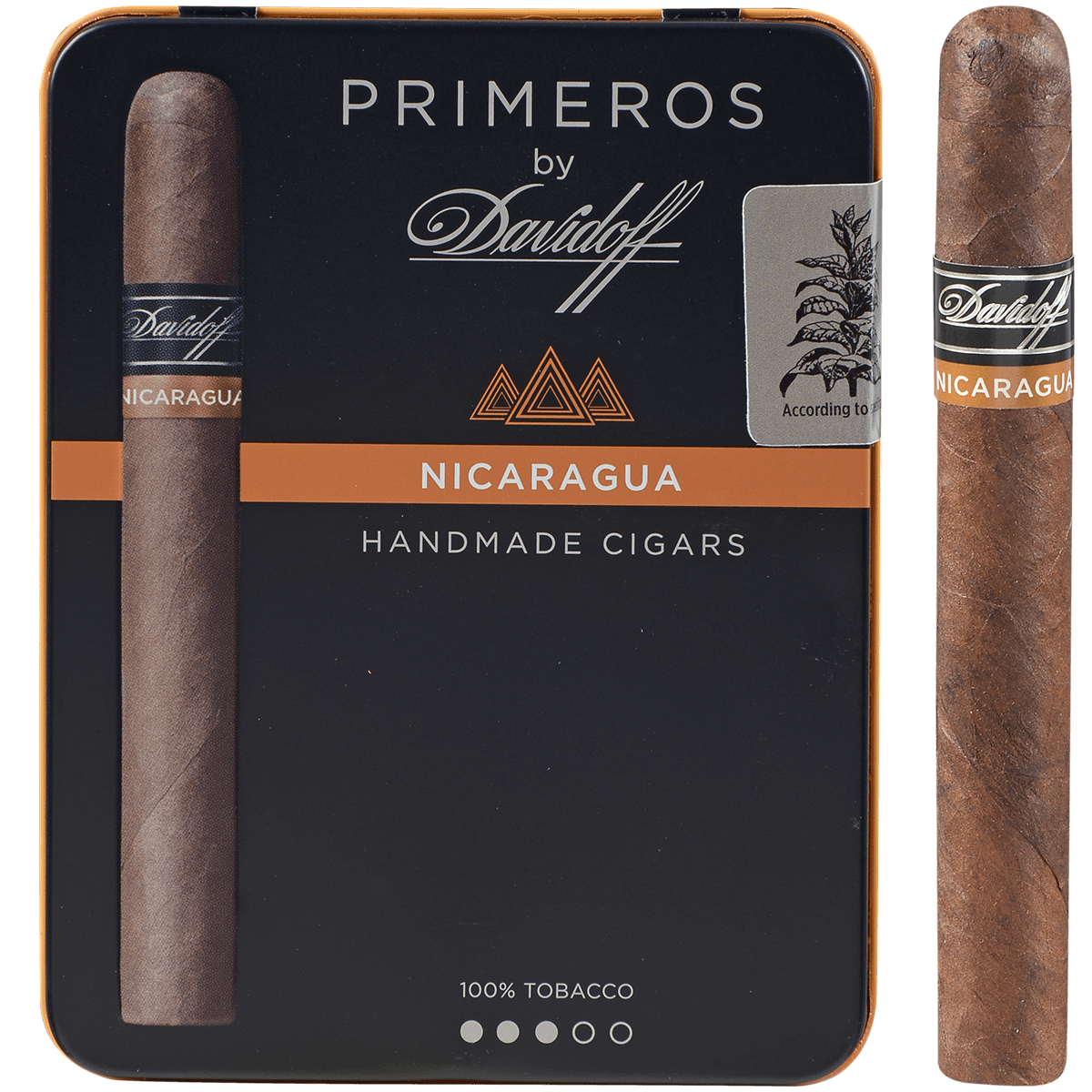 DAVIDOFF PRIMEROS NICARAGUA 5/6 CT. TIN 4.125X34