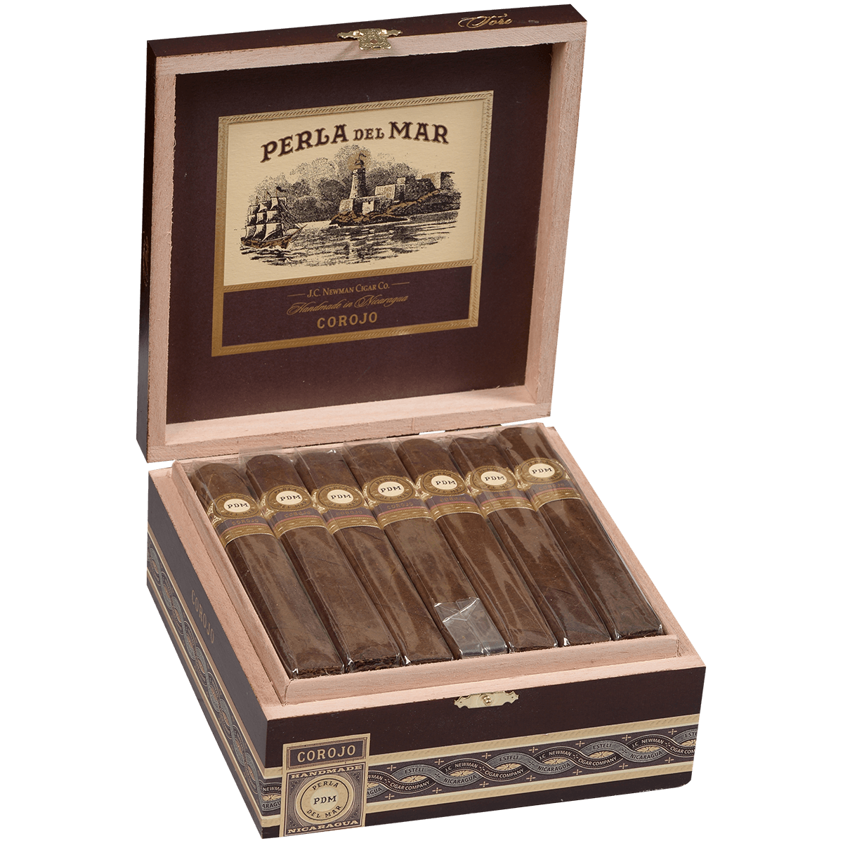 PERLA DEL MAR PERLA TORO COROJO 25 CT. BOX 6.24X52