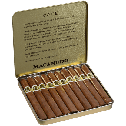 MACANUDO CAFE ASCOTS 10/10 TINS 4.19X32