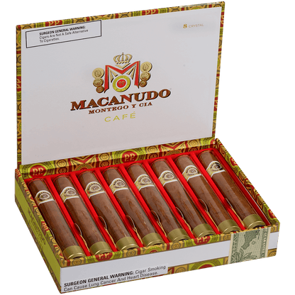 MACANUDO CAFE CRYSTAL 8 CT. BOX 5.50X50