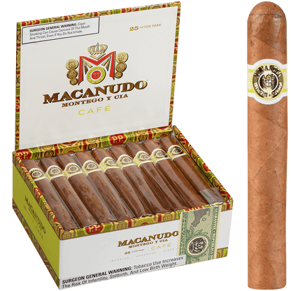 MACANUDO CAFE HYDE PARK 25 CT. BOX 5.50X49