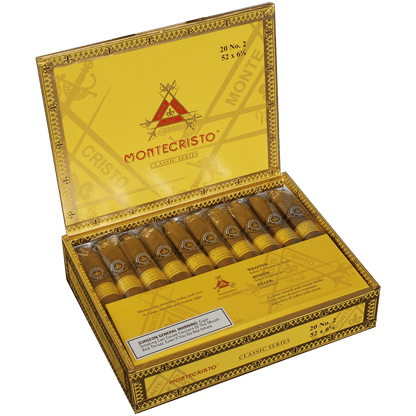 MONTECRISTO CLASSIC COLLECTION NO. 2 20 CT. BOX 6.125X52