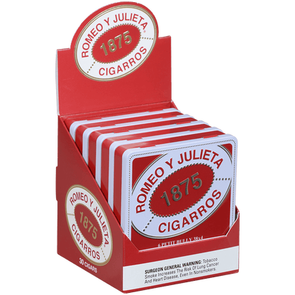 ROMEO Y JULIETA 1875 PETIT BULLY 5/6 TIN PACKS 4.00X38