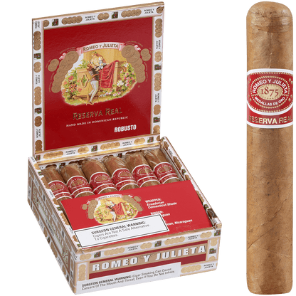 ROMEO Y JULIETA RESERVA REAL ROBUSTO 10 CT. BOX 5.00X52