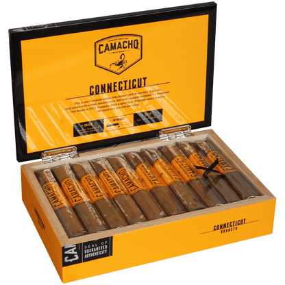 CAMACHO CONNECTICUT ROBUSTO 20 CT. BOX 5.00X50