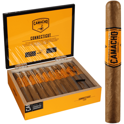 CAMACHO CONNECTICUT TORO 20 CT. BOX 6.00X50
