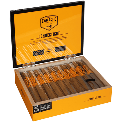 CAMACHO CONNECTICUT TORO 20 CT. BOX 6.00X50