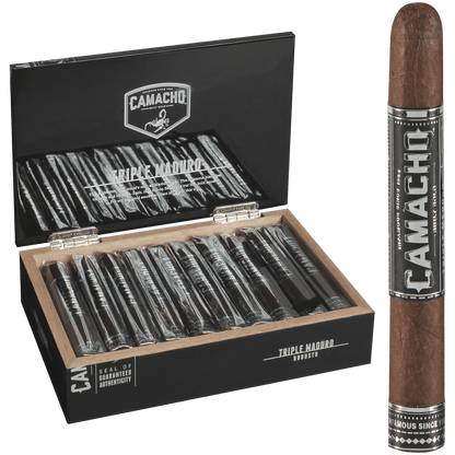 CAMACHO TRIPLE MADURO ROBUSTO 20 CT. BOX 5.00X50