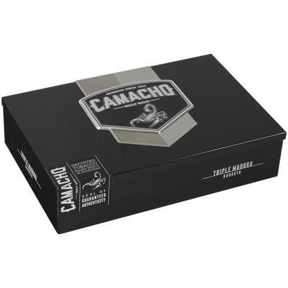 CAMACHO TRIPLE MADURO ROBUSTO 20 CT. BOX 5.00X50