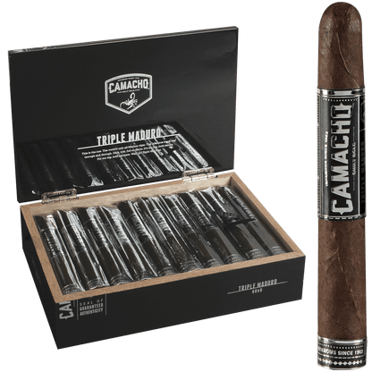 CAMACHO TRIPLE MADURO GORDO  20 CT. BOX 6.00X60