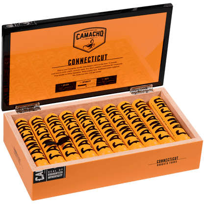 CAMACHO CONNECTICUT ROBUSTO TUBO 20 CT. BOX 5.00X50