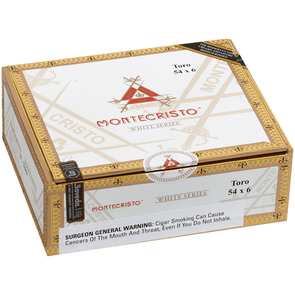 MONTECRISTO WHITE TORO 27 CT. BOX 6.00X54