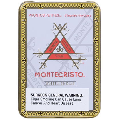 MONTECRISTO WHITE PRONTOS PETITES 5/6 TIN 4.00X33
